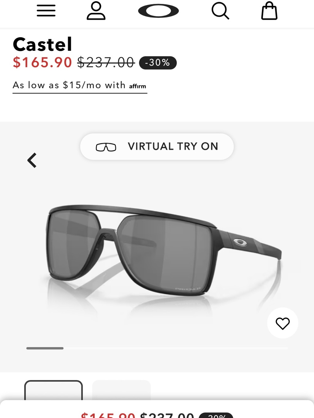 Oakley OO9147 Castel Sunglasses